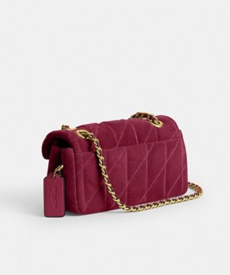 COACH タビー 20 キルティング ショルダーバッグ ダークルビー　ワイン タビー ショルダー バッグ 20・キルティング | COACH/コーチ | 三越